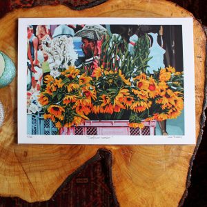 Sunflower vendor Limited Edition Print